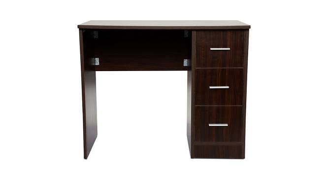 Palmyra Office Table (Choco Walnut) by Urban Ladder - Front View Design 1 - 437493