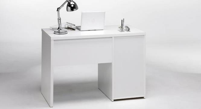 Zora Office Table (White) by Urban Ladder - Cross View Design 1 - 437500