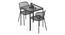 Joyce Balcony Chair - Set of 2 (Black) by Urban Ladder - Half View Design 1 - 439666