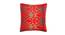 Arthur  Cushion Cover Set of 5 (Red, 41 x 41 cm  (16" X 16") Cushion Size) by Urban Ladder - Front View Design 1 - 439675