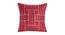Alden Cushion Cover Set of 2 (Red, 41 x 41 cm  (16" X 16") Cushion Size) by Urban Ladder - Front View Design 1 - 439679