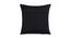 Ace Cushion Cover Set of 2 (Black, 41 x 41 cm  (16" X 16") Cushion Size) by Urban Ladder - Cross View Design 1 - 439684