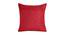 Alden Cushion Cover Set of 2 (Red, 41 x 41 cm  (16" X 16") Cushion Size) by Urban Ladder - Cross View Design 1 - 439686