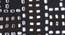 Ajax Cushion Cover Set of 2 (Black, 41 x 41 cm  (16" X 16") Cushion Size) by Urban Ladder - Rear View Design 1 - 439698
