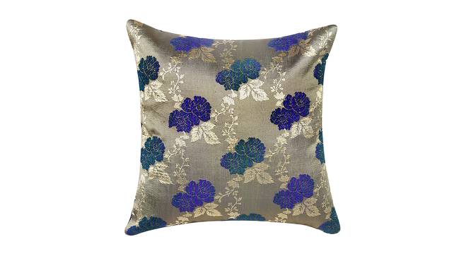 Barren Cushion Cover Set of 2 (Purple, 41 x 41 cm  (16" X 16") Cushion Size) by Urban Ladder - Front View Design 1 - 439732