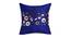 August Cushion Cover Set of 2 (Blue, 41 x 41 cm  (16" X 16") Cushion Size) by Urban Ladder - Front View Design 1 - 439736