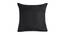 Auden Cushion Cover Set of 2 (Black, 41 x 41 cm  (16" X 16") Cushion Size) by Urban Ladder - Cross View Design 1 - 439743