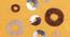 Alycia Cushion Cover Set of 2 (Yellow, 41 x 41 cm  (16" X 16") Cushion Size) by Urban Ladder - Design 1 Side View - 439753