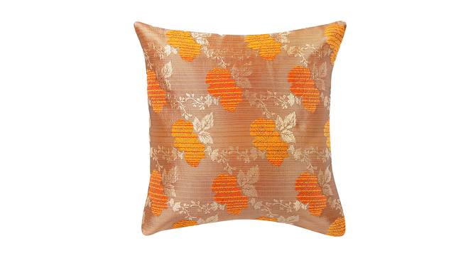 Boerum Cushion Cover Set of 5 (Yellow, 41 x 41 cm  (16" X 16") Cushion Size) by Urban Ladder - Front View Design 1 - 439783