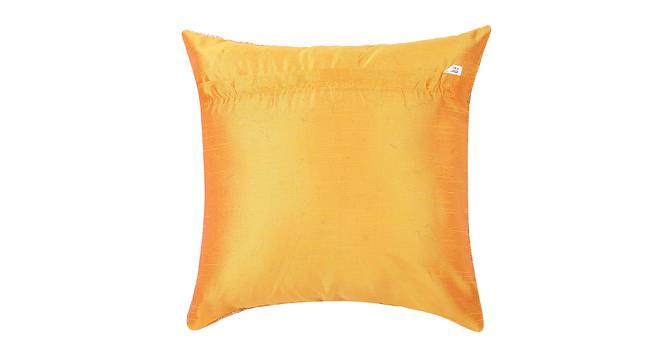 Boerum Cushion Cover Set of 5 (Yellow, 41 x 41 cm  (16" X 16") Cushion Size) by Urban Ladder - Cross View Design 1 - 439791
