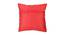 Bergen Cushion Cover Set of 2 (Red, 41 x 41 cm  (16" X 16") Cushion Size) by Urban Ladder - Cross View Design 1 - 439792