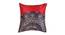 Canarsie Cushion Cover Set of 2 (Red, 41 x 41 cm  (16" X 16") Cushion Size) by Urban Ladder - Front View Design 1 - 439836
