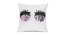 Breah Cushion Cover Set of 2 (White, 41 x 41 cm  (16" X 16") Cushion Size) by Urban Ladder - Front View Design 1 - 439840