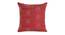 Byron Cushion Cover Set of 2 (Red, 41 x 41 cm  (16" X 16") Cushion Size) by Urban Ladder - Front View Design 1 - 439843