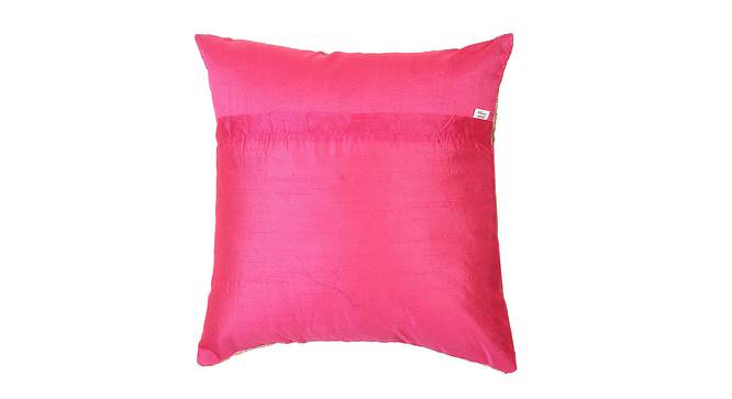 Cadman Cushion Cover Set of 5 (Pink, 41 x 41 cm  (16" X 16") Cushion Size) by Urban Ladder - Cross View Design 1 - 439847