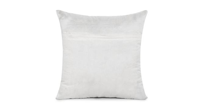 Breah Cushion Cover Set of 2 (White, 41 x 41 cm  (16" X 16") Cushion Size) by Urban Ladder - Cross View Design 1 - 439849