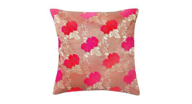 Carroll Cushion Cover Set of 5 (Pink, 41 x 41 cm  (16" X 16") Cushion Size) by Urban Ladder - Front View Design 1 - 439898