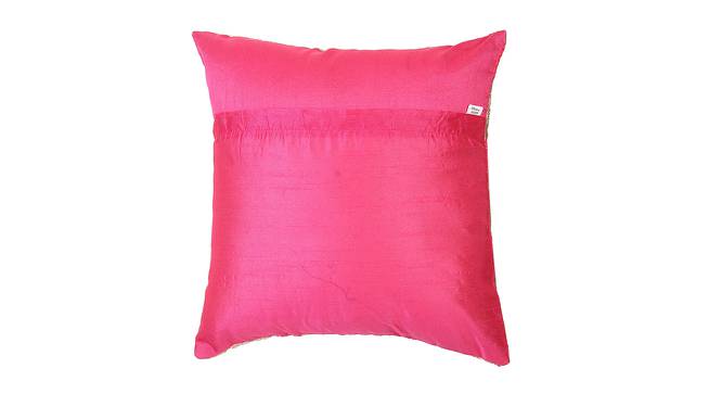 Carroll Cushion Cover Set of 5 (Pink, 41 x 41 cm  (16" X 16") Cushion Size) by Urban Ladder - Cross View Design 1 - 439909