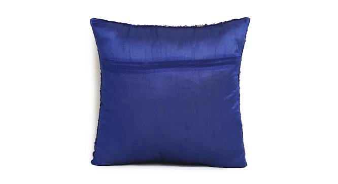 Carolina Cushion Cover Set of 2 (Blue, 41 x 41 cm  (16" X 16") Cushion Size) by Urban Ladder - Cross View Design 1 - 439911