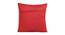 Chanel Cushion Cover Set of 2 (Red, 41 x 41 cm  (16" X 16") Cushion Size) by Urban Ladder - Cross View Design 1 - 439912