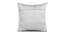 Cleo Cushion Cover Set of 2 (Grey, 41 x 41 cm  (16" X 16") Cushion Size) by Urban Ladder - Cross View Design 1 - 439914