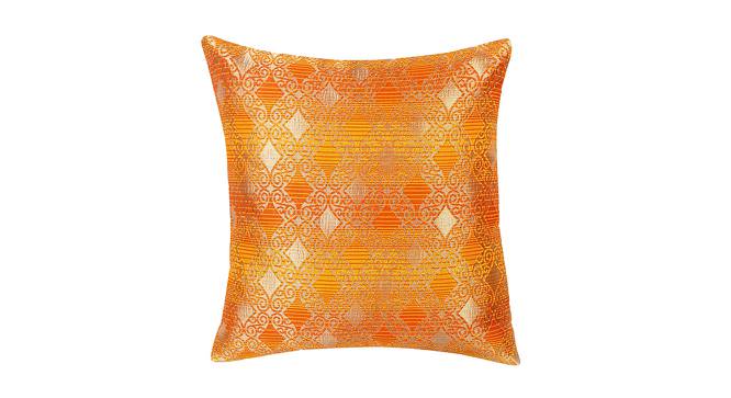 Columbia Cushion Cover Set of 5 (Yellow, 41 x 41 cm  (16" X 16") Cushion Size) by Urban Ladder - Front View Design 1 - 439967