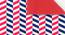 Dashiell  Table Runner (Red) by Urban Ladder - Cross View Design 1 - 440014