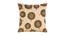Duke Cushion Cover Set of 2 (Beige, 41 x 41 cm  (16" X 16") Cushion Size) by Urban Ladder - Front View Design 1 - 440043