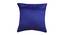 Ditmas Cushion Cover Set of 2 (Blue, 41 x 41 cm  (16" X 16") Cushion Size) by Urban Ladder - Cross View Design 1 - 440045