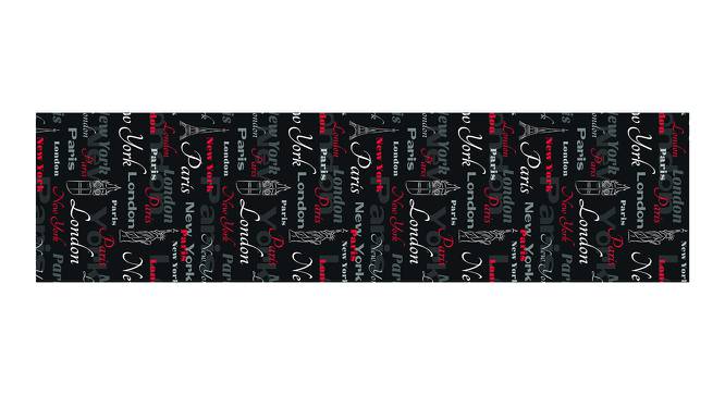 Easton Table Runner (Black) by Urban Ladder - Front View Design 1 - 440077