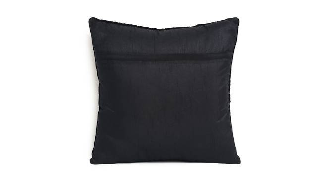 Esmeralda Cushion Cover Set of 2 (Black, 41 x 41 cm  (16" X 16") Cushion Size) by Urban Ladder - Cross View Design 1 - 440124