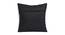 Esmeralda Cushion Cover Set of 2 (Black, 41 x 41 cm  (16" X 16") Cushion Size) by Urban Ladder - Cross View Design 1 - 440124