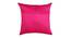 Flatbush Cushion Cover Set of 2 (Red, 41 x 41 cm  (16" X 16") Cushion Size) by Urban Ladder - Cross View Design 1 - 440196