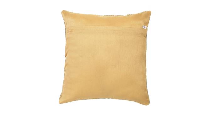 Fort Cushion Cover Set of 5 (Gold, 41 x 41 cm  (16" X 16") Cushion Size) by Urban Ladder - Cross View Design 1 - 440199