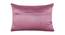 Frankie Cushion Cover (Pink, 30 x 46 cm  (12" X 18") Cushion Size) by Urban Ladder - Cross View Design 1 - 440201