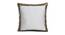 Giana Cushion Cover Set of 2 (Grey, 41 x 41 cm  (16" X 16") Cushion Size) by Urban Ladder - Front View Design 1 - 440250