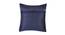 Gowanus Cushion Cover Set of 2 (Blue, 41 x 41 cm  (16" X 16") Cushion Size) by Urban Ladder - Cross View Design 1 - 440255