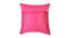 Greenwood Cushion Cover Set of 2 (Pink, 41 x 41 cm  (16" X 16") Cushion Size) by Urban Ladder - Cross View Design 1 - 440256