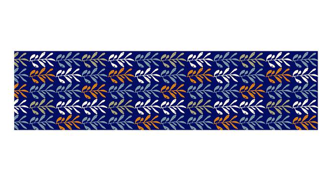 Fritz Table Runner (Blue) by Urban Ladder - Front View Design 1 - 440280