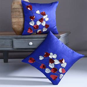 Holden cushion cover set of 2 blue lp