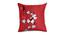 Gus Cushion Cover Set of 2 (Red, 41 x 41 cm  (16" X 16") Cushion Size) by Urban Ladder - Front View Design 1 - 440303