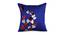 Holden Cushion Cover Set of 2 (Blue, 41 x 41 cm  (16" X 16") Cushion Size) by Urban Ladder - Front View Design 1 - 440304