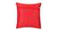 Hart Cushion Cover Set of 5 (Red, 41 x 41 cm  (16" X 16") Cushion Size) by Urban Ladder - Cross View Design 1 - 440305