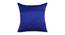 Holden Cushion Cover Set of 2 (Blue, 41 x 41 cm  (16" X 16") Cushion Size) by Urban Ladder - Cross View Design 1 - 440309