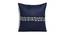 Iman Cushion Cover Set of 2 (Blue, 41 x 41 cm  (16" X 16") Cushion Size) by Urban Ladder - Front View Design 1 - 440366