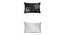 Huntley Cushion Cover Set of 2 (Black, 30 x 46 cm  (12" X 18") Cushion Size) by Urban Ladder - Front View Design 1 - 440367
