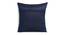 Iman Cushion Cover Set of 2 (Blue, 41 x 41 cm  (16" X 16") Cushion Size) by Urban Ladder - Cross View Design 1 - 440378