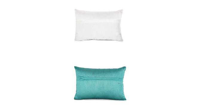 Ione Cushion Cover Set of 2 (30 x 46 cm  (12" X 18") Cushion Size, Multicolor) by Urban Ladder - Cross View Design 1 - 440381