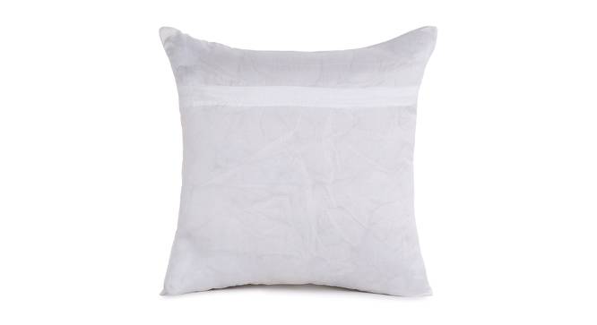 Hudson Cushion Cover Set of 2 (White, 41 x 41 cm  (16" X 16") Cushion Size) by Urban Ladder - Cross View Design 1 - 440383
