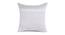 Hudson Cushion Cover Set of 2 (White, 41 x 41 cm  (16" X 16") Cushion Size) by Urban Ladder - Cross View Design 1 - 440383